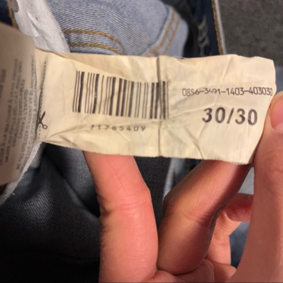 Bluenotes Slim Fit Jeans Pants Bottoms Denim Cotton Straight Leg 30x30 C - Picture 5 of 9